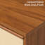 Table de chevet à 2 tiroirs en bois naturel avec façades en rotin tressé texturé - Description-1521104117