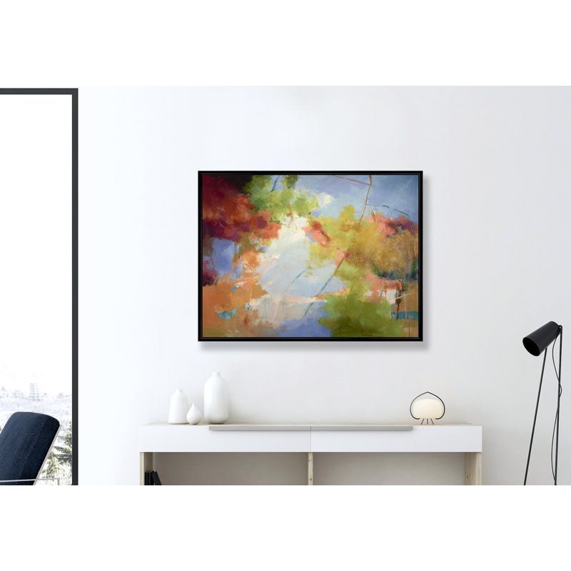 Abstract, Black, 32" H x 42" W