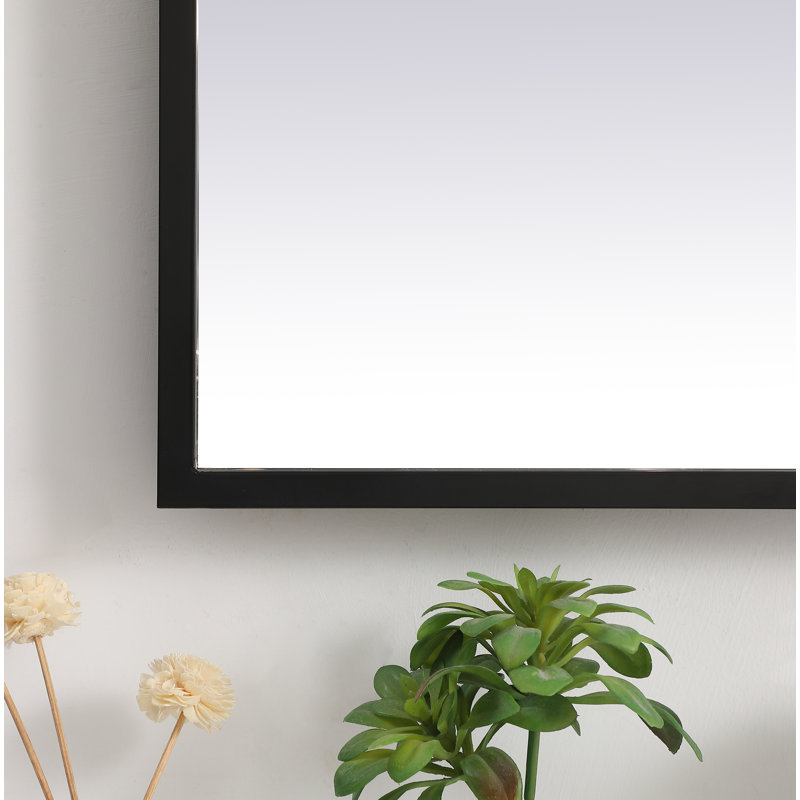 Miroir Piche Inch avec température de couleur réglable 3000K / 4200K / 6400K, Noir, 27 po x 30 po