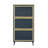 3 Door Shoe Rack (Blue-gray)