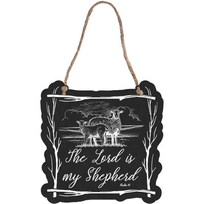 Wall Hanging Metal Twig Frame Shepherd