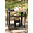 NUUK Portable Table and Outdoor Prep Cart BBQ Grill Rack