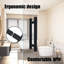 Poignée de porte de douche de 8 po pour portes de grange résidentielles commerciales, portes de grange résidentielles en acier inoxydable 304 / remplacement de poignée de porte de grange double face / poignée de porte de grange-111113921