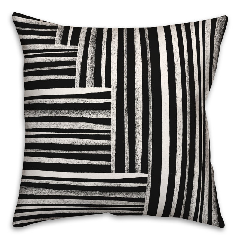  Housse et insert de coussin carré délavé