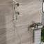 Pomme de douche double multifonction - Système de douche avec pomme de douche à pluie de 4,7 po, douche à main 8 fonctions, barre coulissante réglable-122404630