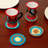 Round 4 Piece Coaster Set