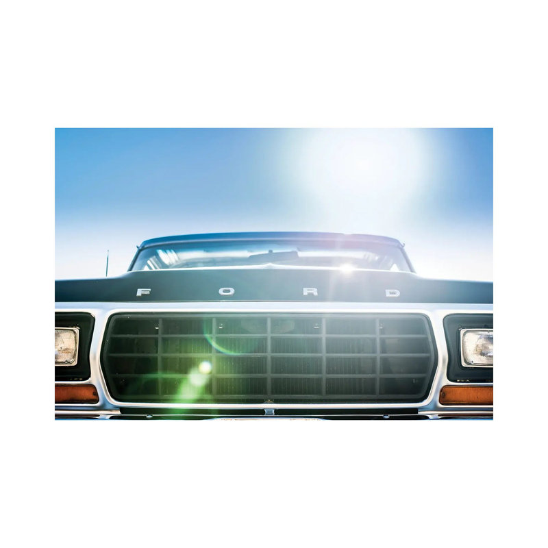 Old Ford Track by Nik Rave - Wrapped Canvas Print, 20.32 cm H x 30.48 cm W