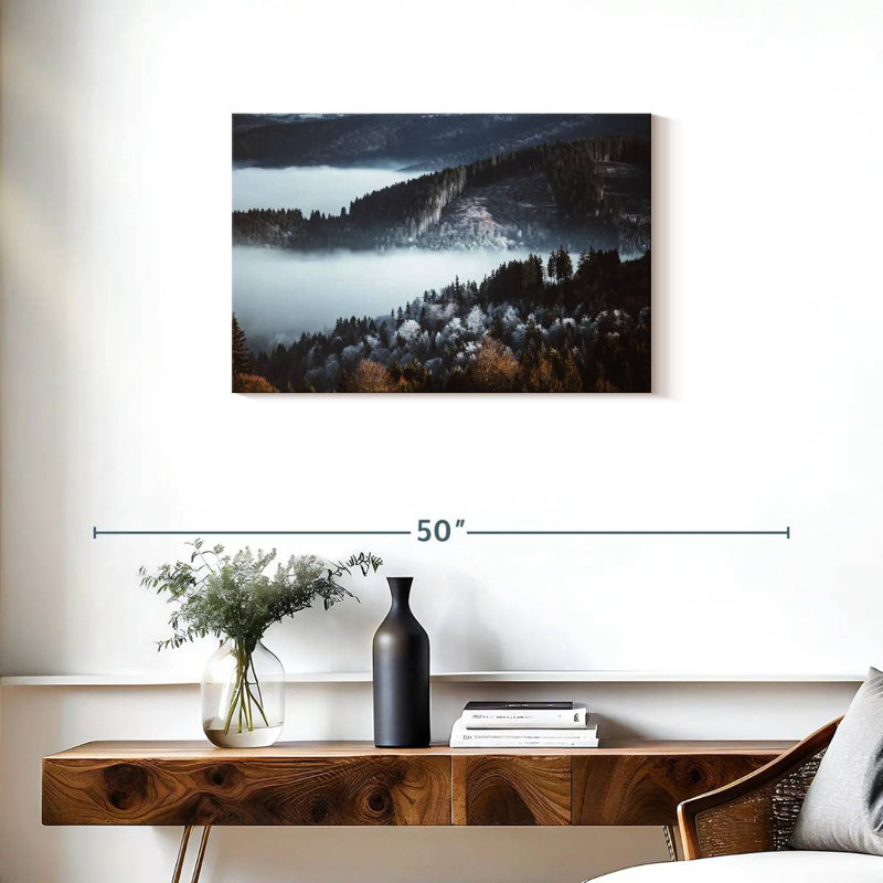 Alvord Forest At Winter, 20" H x 30" W
