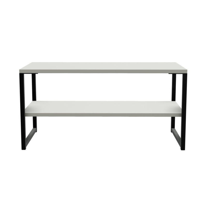 Fully Assembled Sled Coffee Table with Storage