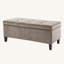 Banc de rangement capitonné à fermeture douce-620099574