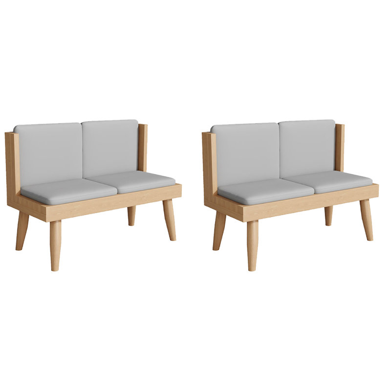 Banc tapissier simple en similicuir