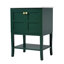 Meuble-lavabo 24 po avec lavabo supérieur, meuble-lavabo moderne avec 2 portes et meuble-lavabo simple