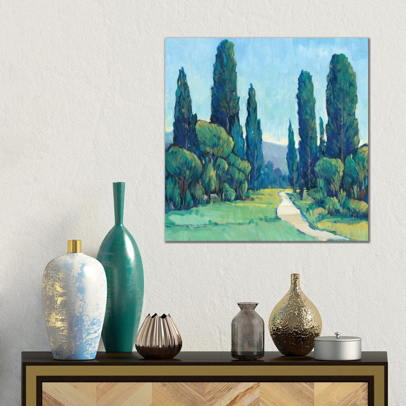 Cypress Path II by Tim OToole - Gallery-Wrapped Canvas Giclée on Canvas, No Frame, 66.04 cm H x 66.04 cm W x 1.91 cm D