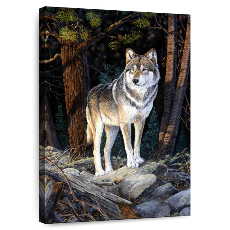 Brampt Solitary Sentinel, 51" H x 34" W