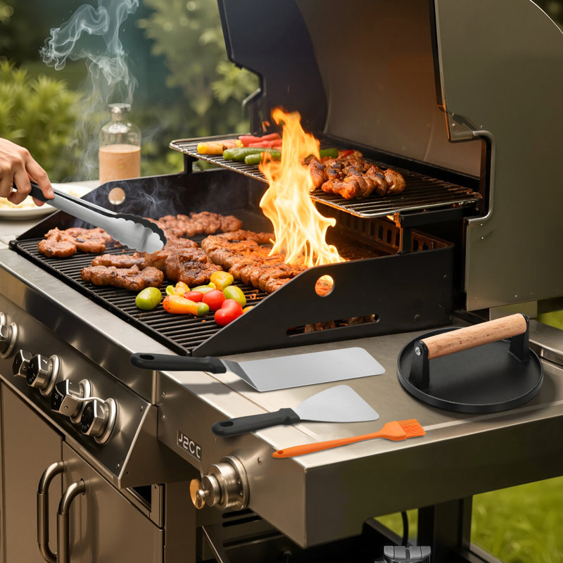 Ensemble d'accessoires pour barbecue 28 pièces
