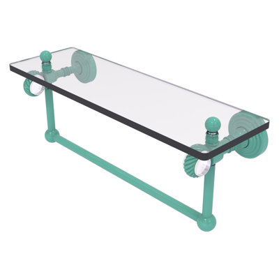 Zandre Floating Shelf with Towel Bar