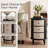 3 Drawer Nightstand-1296391899
