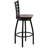 Lomonaco Swivel Counter Stool with Metal Frame-33495677