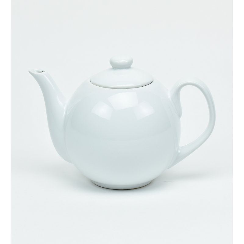 Théière Lillkin avec infuseur 1,06 qt Teaz, Blanc