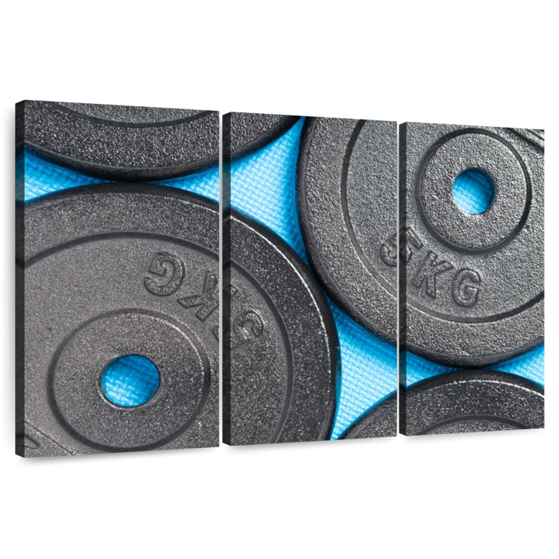 Plaques de poids Sirci 5 kg, H 36 po x l 57 po