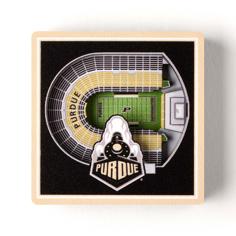 NCAA 3D StadiumView Magnets, NCAA Purdue Boilermakers 2