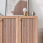 Armoire de rangement avec trois portes, buffet en bois avec tablette réglable, armoire à café en bois, armoire de cuisine-1356508866