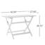 Table pliante 43,5 po - Résistant aux intempéries en bois
