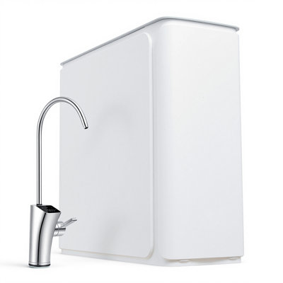 Système d'osmose inversé sans réservoir à 8 étapes, filtre à eau sous évier 1000 GPD, rapport 2: 1 de pur à déchets, robinet intelligent, réduit les TDS, le chlore, les odeurs et le goût désagréable, certifié NSF