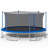 14FT  Trampoline With Safety Enclosure Net,Heavy Duty Jumping Mat And Spring Cover Padding For Kids And Adults,  Ladder
