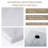 Koville Large Marble Cutting Board, 16*12in-115734186