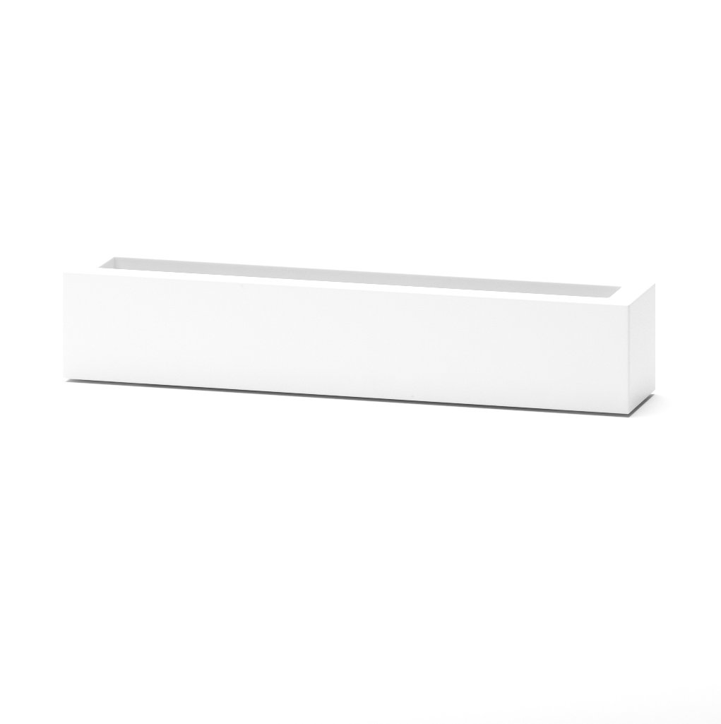 Roselee Handmade Planter Box, White