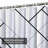 Diagonal Rectangular Lines Black White Shower Curtain with 12 Hooks-1230129327