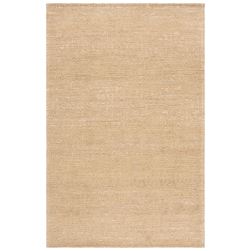 Natural Fiber Hand Woven Jacquard Performance Solid Color Indoor Rug, 9'-0" X 12'-0" Rectangle