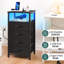 Kinshasha 16'' W Metal Nightstand-72404295