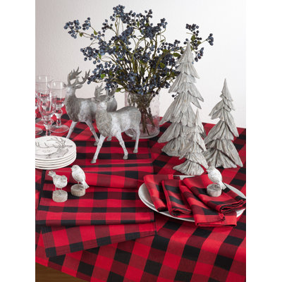 Salerno Buffalo Plaid Tablecloth