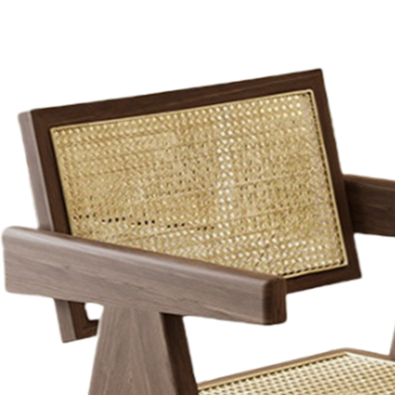 Chaise en bois massif avec dossier confortable