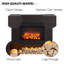 FLAMME Beadell Electric Fireplace with surround with 2kW Fireplace Heater Multiple Colours Available-185138170-185138169