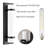 Black Wall Sconce Light