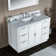 49'' Single Bathroom Vanity with Marble Top