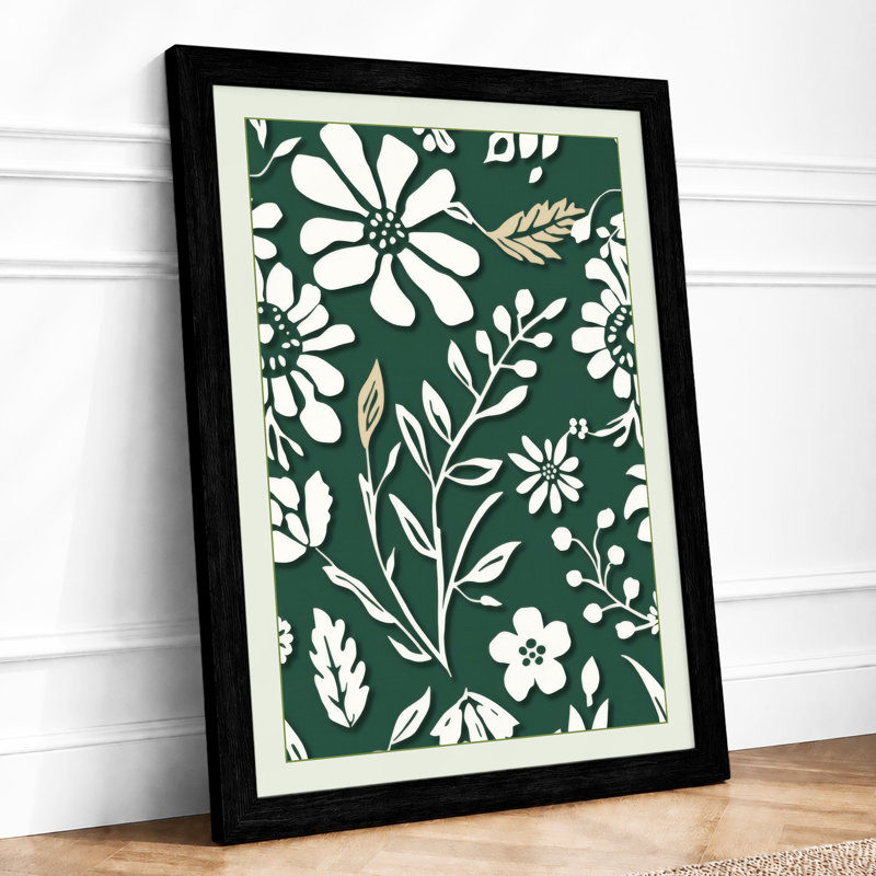 Bloom Botanical - Framed Print, Black, A3 - 42.0 x 29.7 cm