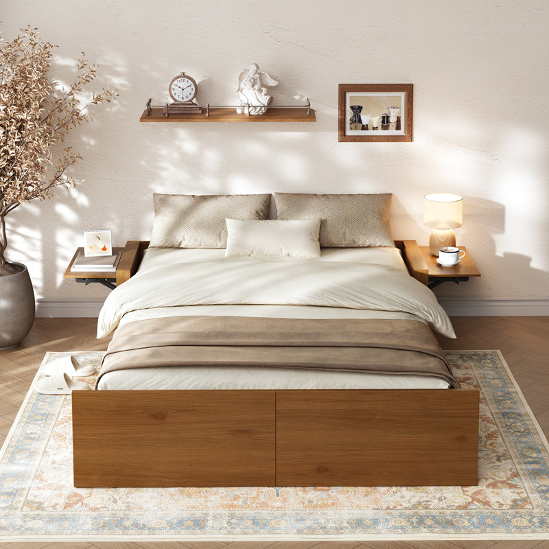 Full / Double Bed, Brown