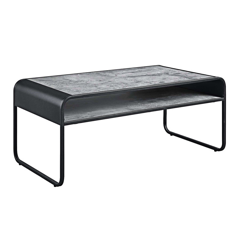 Coffee Table With Open Shelf