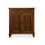 Brown Solid Wood Shoe Storage Bench