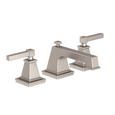 Malvina Widespread Bathroom Faucet with Drain Assembly
