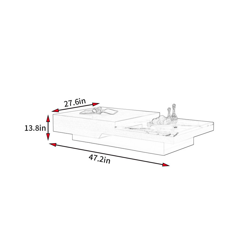 Table basse Modern Light Luxury