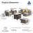 Outdoor Wicker 7 Person Seating Group With Swivel Rocking Armchairs And Fire Pit Table-903579133