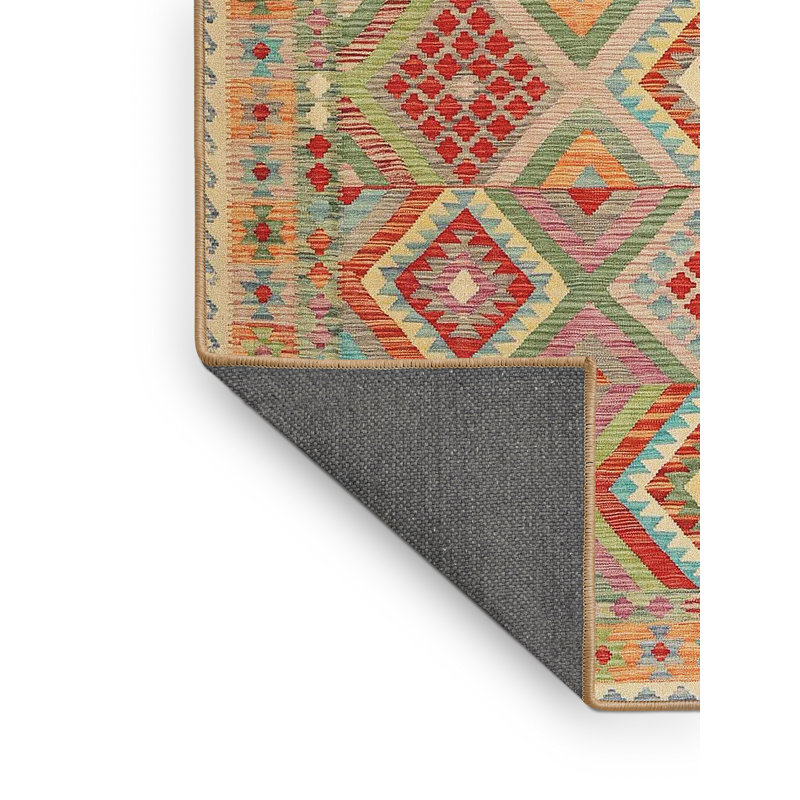 Tapis beige / brun / bleu Southwestern, Rectangle 7 pi x 10 pi