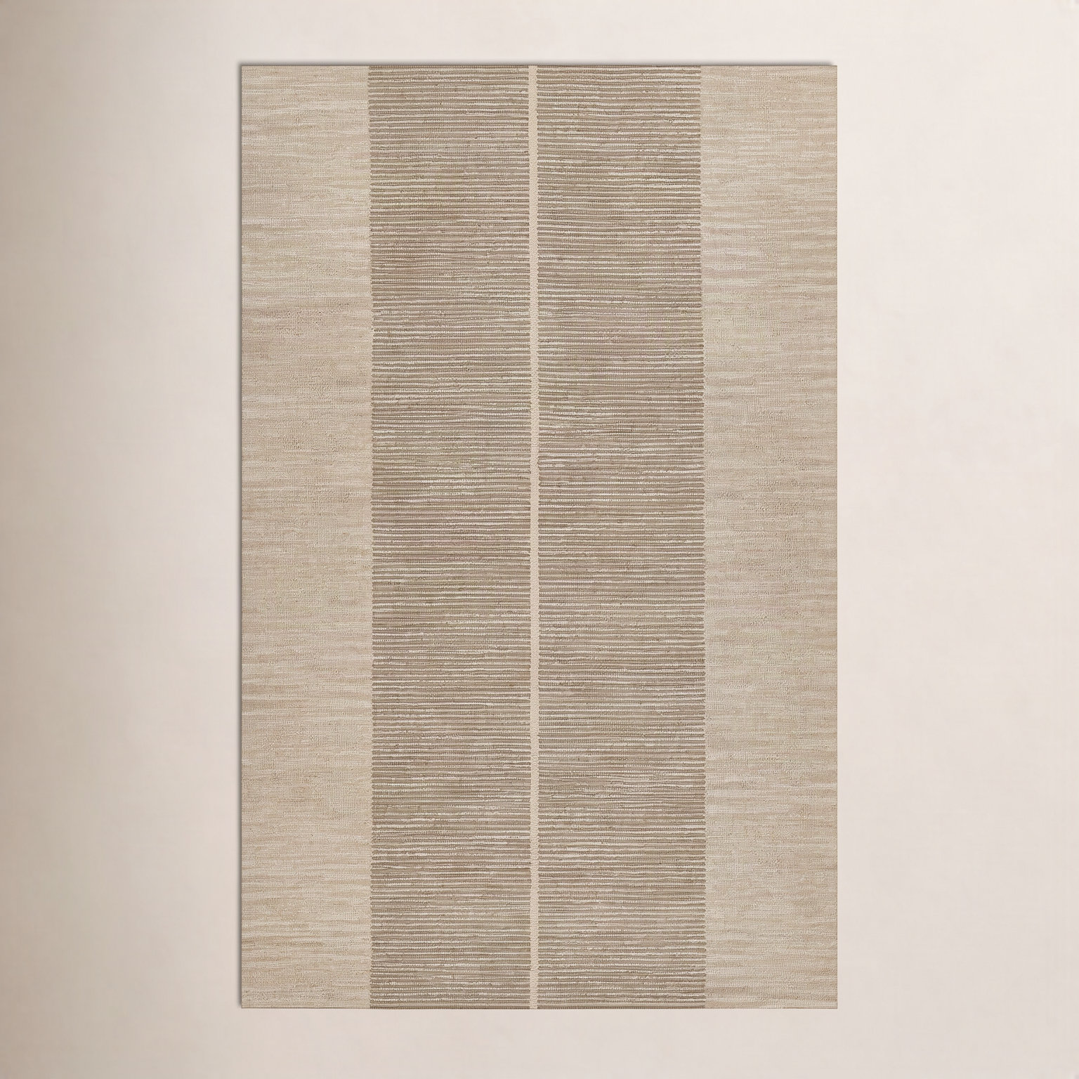 Hand-Tufted Geometric Wool Rug, Rectangle 8' x 10'