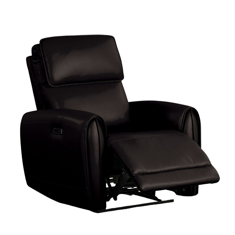 Fauteuil inclinable électrique de style contemporain, Noir