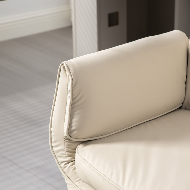 Chaise de coiffeuse Criss Cross, Beige